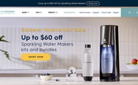 SodaStream USA Official: Sparkling Water Makers, Carbonating Gas Cylinders