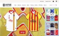 Vintage Football Shirts: Original Retro Football Shirts and Classic Football Shirts